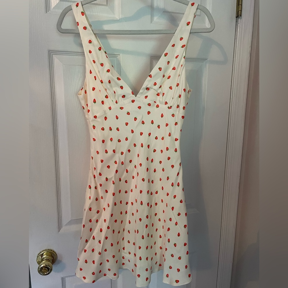 Zara Strawberry Mini Dress
